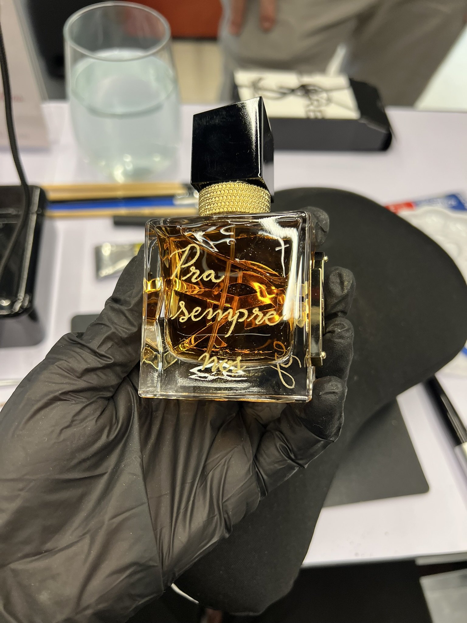 Gravação artística Engraving — detalhe 20