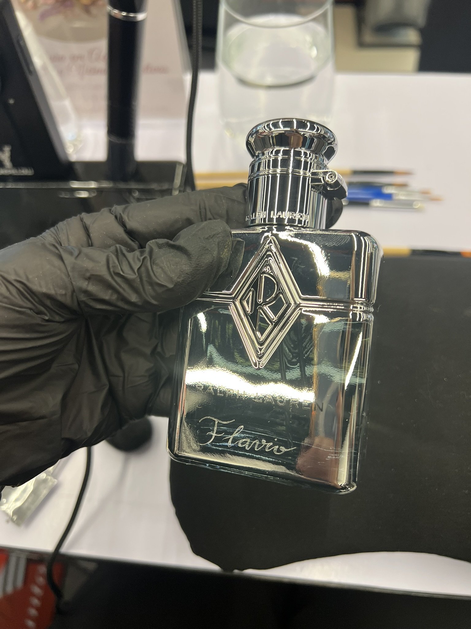 Gravação artística Engraving — detalhe 21